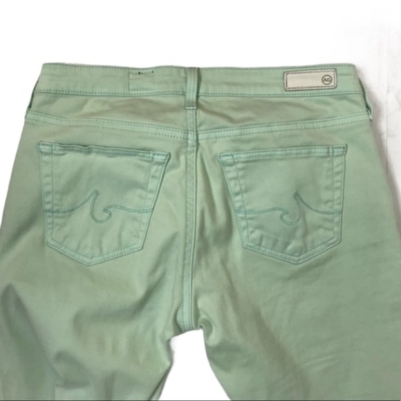 AG X CALYPSO ST BARTH Mint Stilt Sateen Jeans Size 25 - Picture 3 of 6